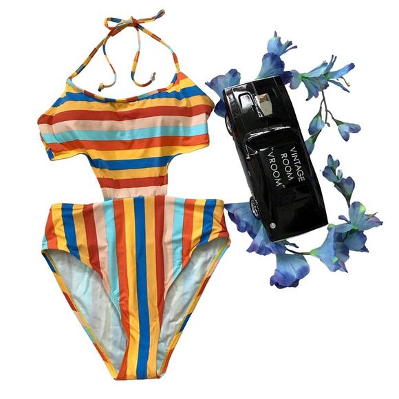 Bikini Lab NWT One Piece Swim Suit Women M - Picture 1 of 12